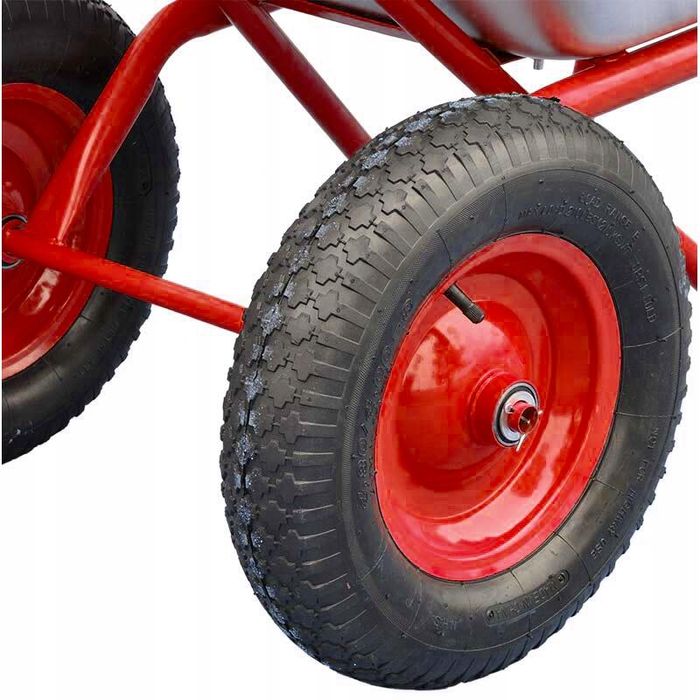 Roata pentru roaba, carucior 380 x 93, ax 1 mm, janta 220mm, Verke