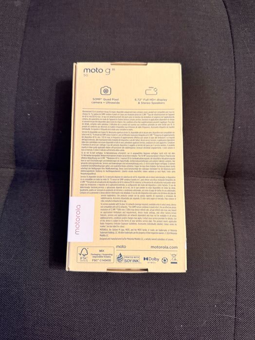 Чисто нов смартфон MOTOROLA Moto G35 5G