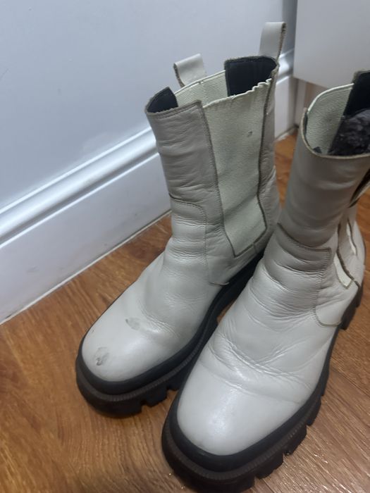 Сапоги женские теплые