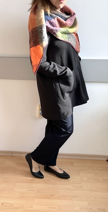 Ново елегантно черно палте H&M