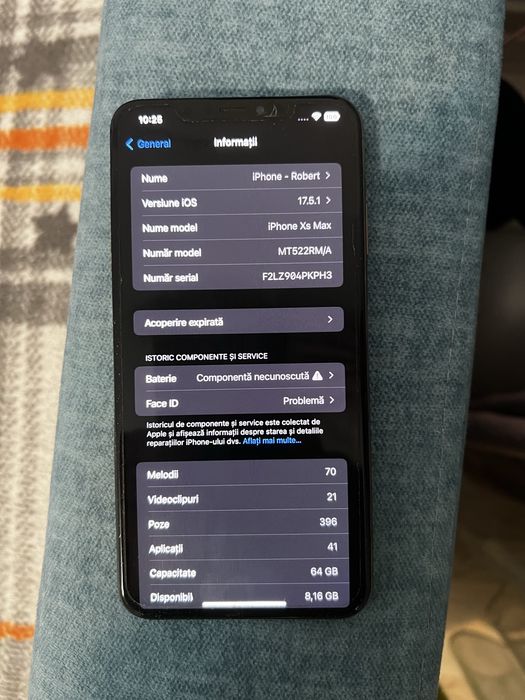 Iphone XS Max 64GB pentru piese