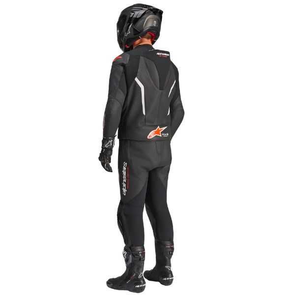 Кожен мото екип за мотор  ALPINESTARS 2PCS GP Force V2 BLACK/RED