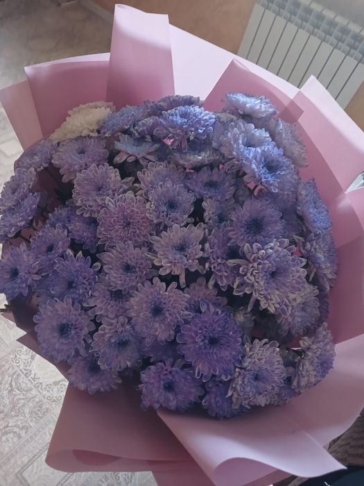 букет из хризантем