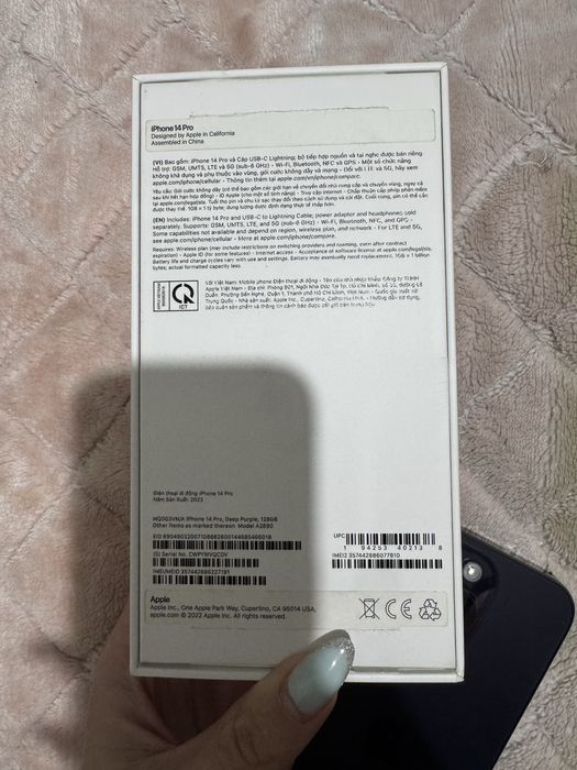 iPhone 14 Pro,128 GB,фиолетовый