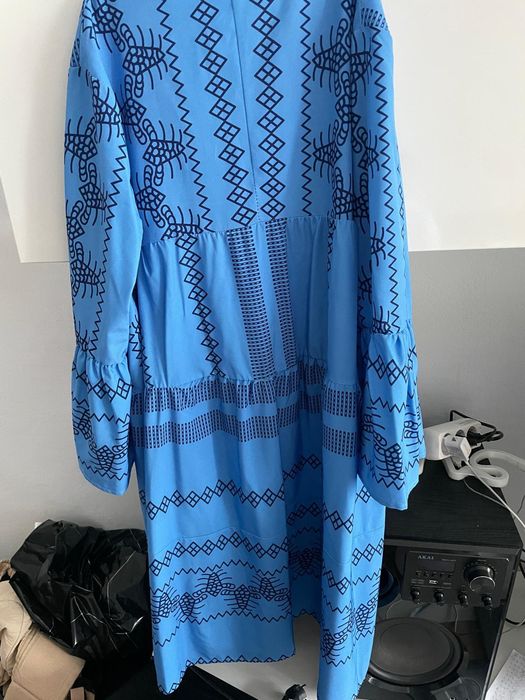 Rochie albastra de zi .