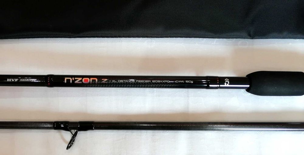 Lanseta pescuit la feeder Daiwa N'Zon Z XL Distance Feeder 3.66m/150g