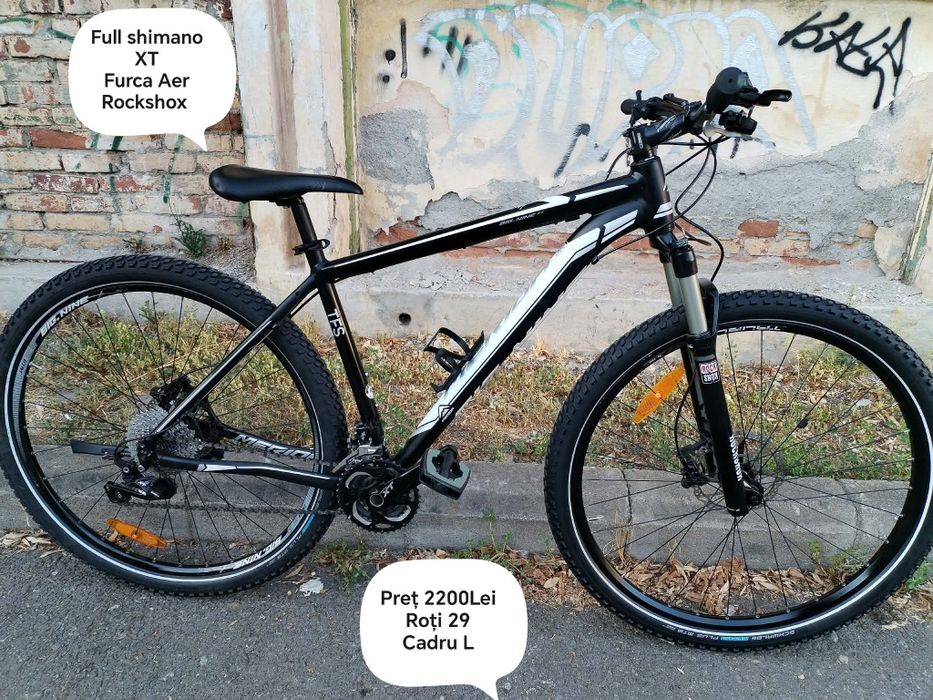 Bicicleta roti 29 și 27.5 Frâne disc hidraulice shimano