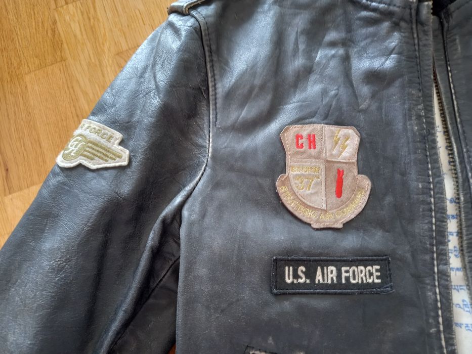 Geaca Aviator piele naturala XS/S