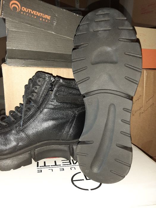 Ботинки мужские кожаные 45 размер.