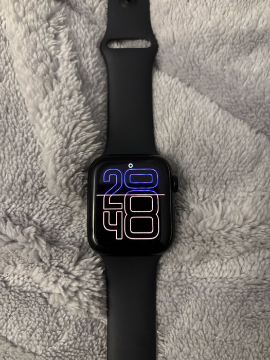 Apple Watch SE 2 (2022) 44mm Midnight - BATERIE 100% - Impecabil - Cutie Completă