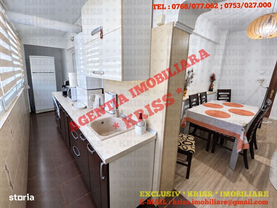 Apartament 3 Camere PRUNDU Confort 1 DEC. Renovat 2 Băi 2 Balcoane 75M
