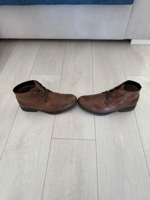 Ghete RIEKER cu blana mar 41 26,5