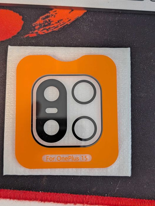Folie protectie camera OnePlus 15 sticla temperata transparenta ridicata