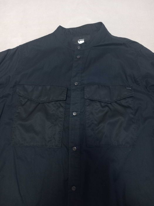 Мъжка риза G-star със попска яка