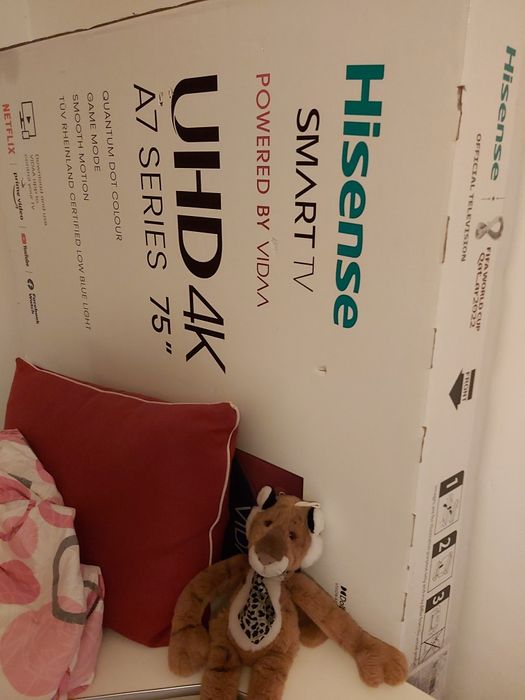 Televizor QLED Smart HISENSE 75A7GQ, , 190 cm Display defect reparabil