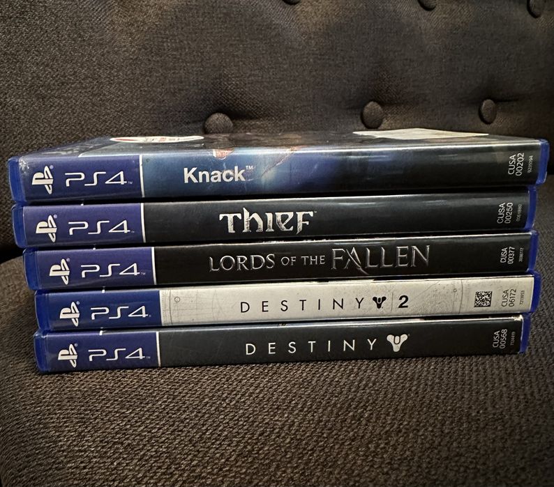 6 PS4 игри лот - Цената е за всичко общо!