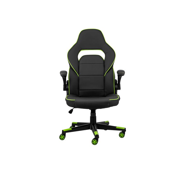 } Игровое кресло 2E GAMING HEBI Black/Green