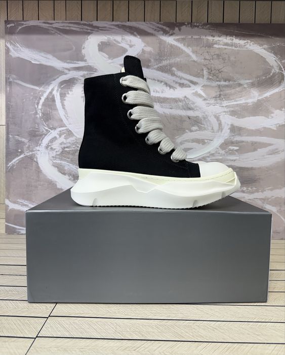 Rick Owens Abstract Jumbo Laces