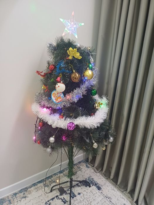 Ёлка+ игрушки 150см