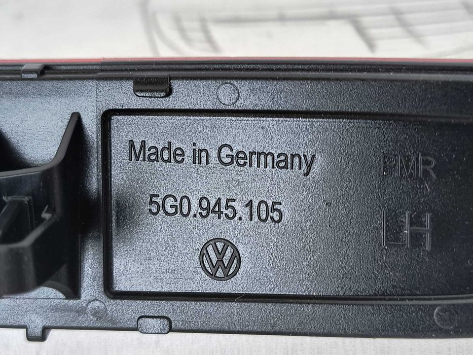 Stop / Catadioptru / Ochi de Pisică Bară Spate Stânga VW Golf VII 2022 / 2013-2016 Cod OEM 5G0945105 (5C2)