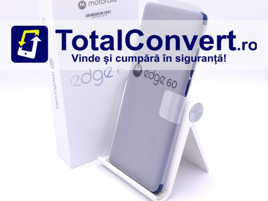 Motorola Edge 60 256GB Gibraltar Sea 8GB, Garantie 24 luni | #D90560