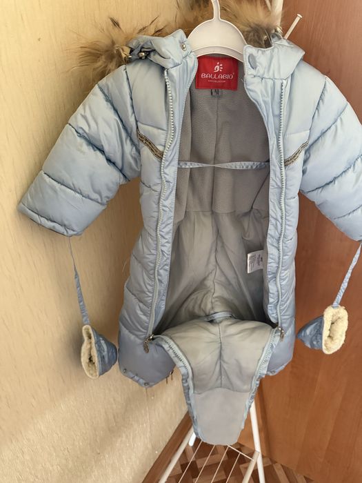 Детский зимний комбинезон