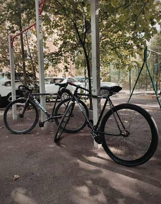 Фикс хорс мой чёрный велик