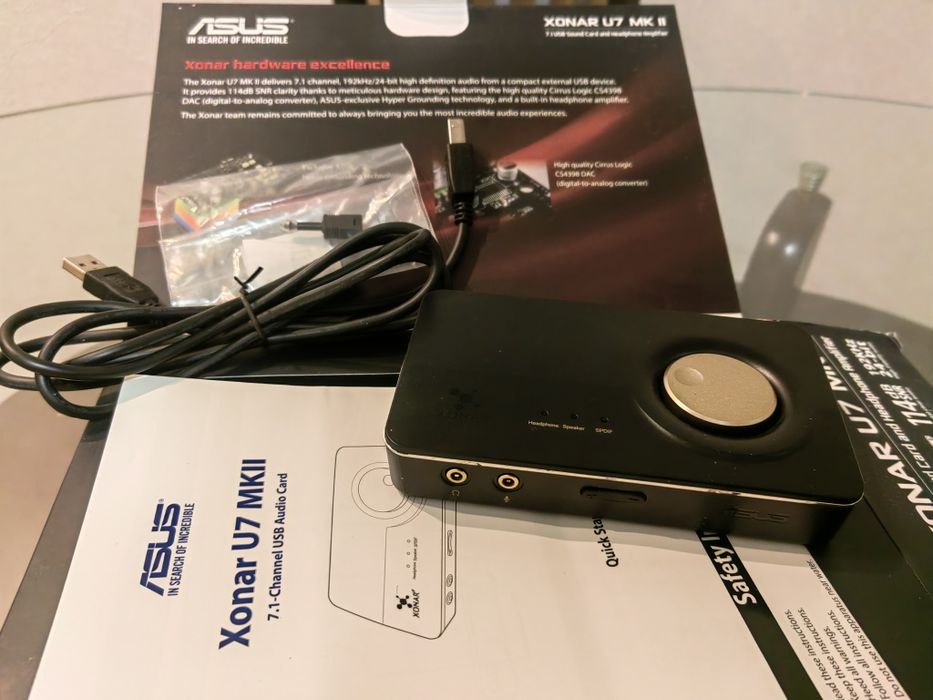 Звукова карта Asus Xonar U7 MKII