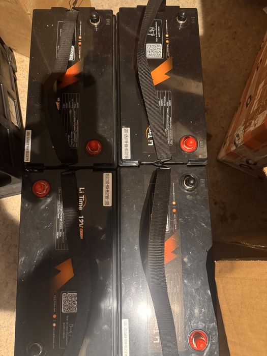 4 Acumulatori lifepo4 12v 100A
