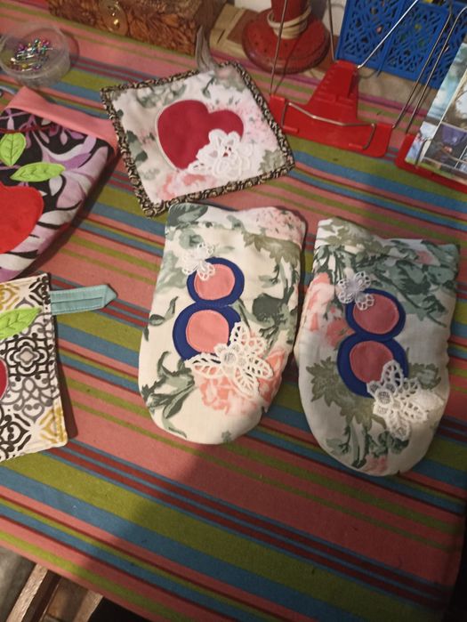 Прихватки кухонные, набор