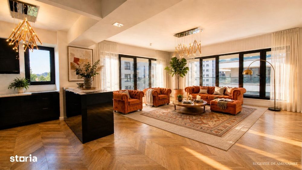 Vita Bella Pipera — 3 cam, 94 mp, mobilat, renovat. TVA 0%