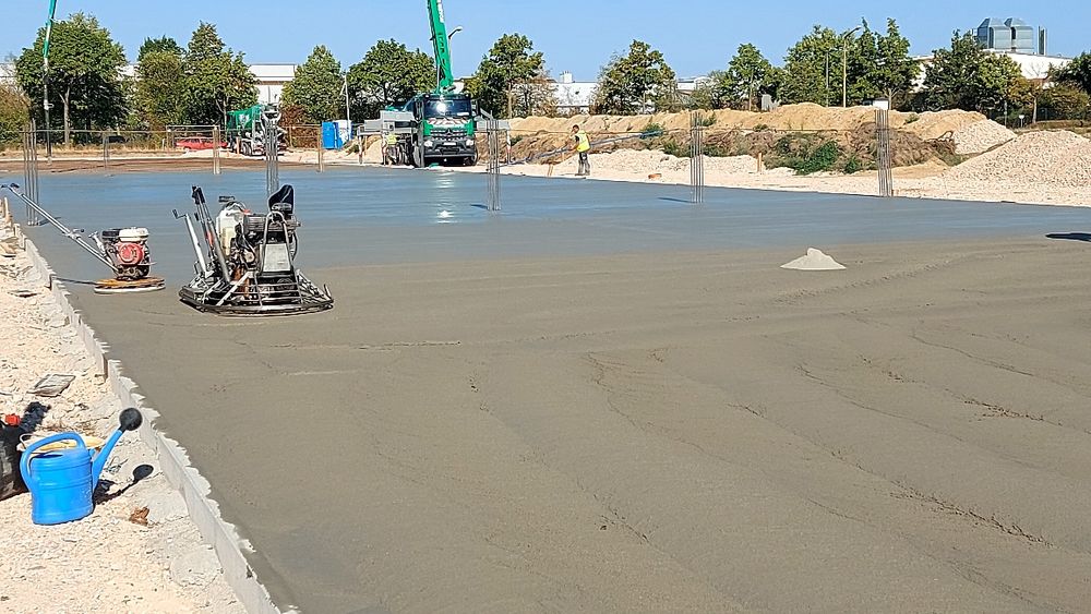 Turnare beton elicopterizat