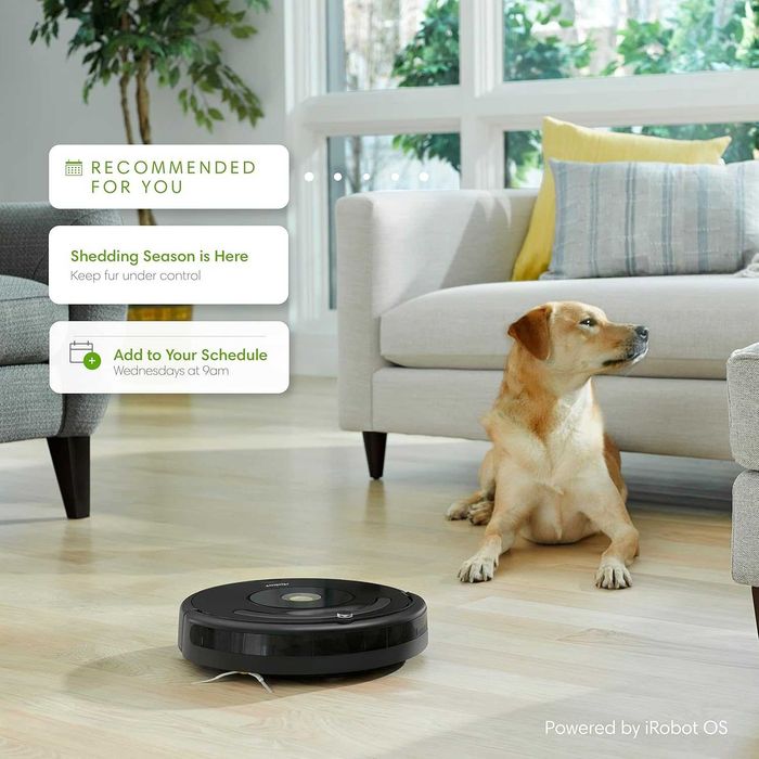 Прахосмукчка робот iRobot Roomba 671, WIFI, App, Черен