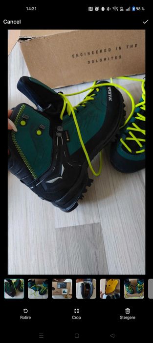 Bocanci trekking dama Salewa Rapace GTX