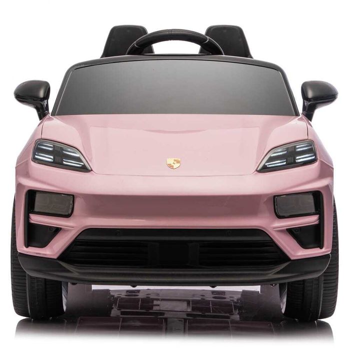 Masinuta electrica pentru copii Porsche Macan Turbo, numar inmatriculare personalizat, roti cauciuc EVA, mp3 player Bluetooth, suspensii fata – spate