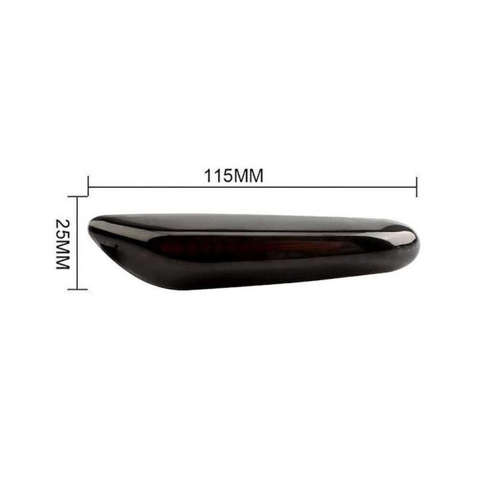 Комплект от 2 броя опушени (бягащи) LED мигачи за калник на BMW 1/3/5/Х1/Х3/Х5