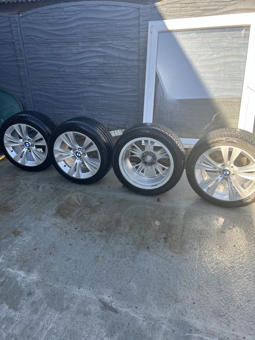 Jante de aluminium cu cauciucuri pentru BMW seria 5 si X3