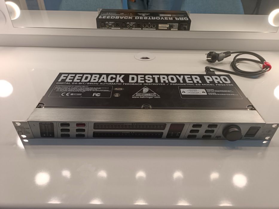 Hum Eliminator Behringer Feedback Destroyer Pro FBQ2496 L