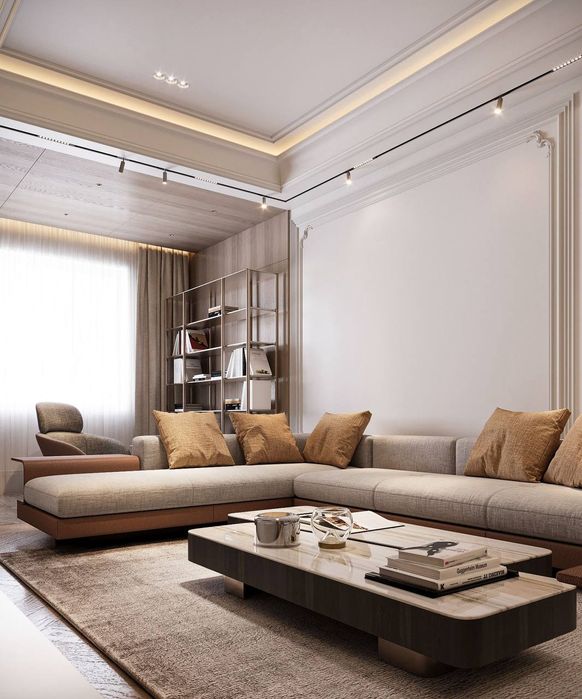 Угловая квартира 4-ком. 95м²+9м² балкон есть дизайн проект ЖК Мухташам