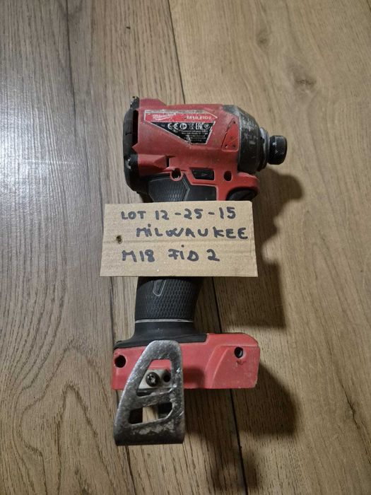 milwaukee m18 fid 2 - lot 12-25-15