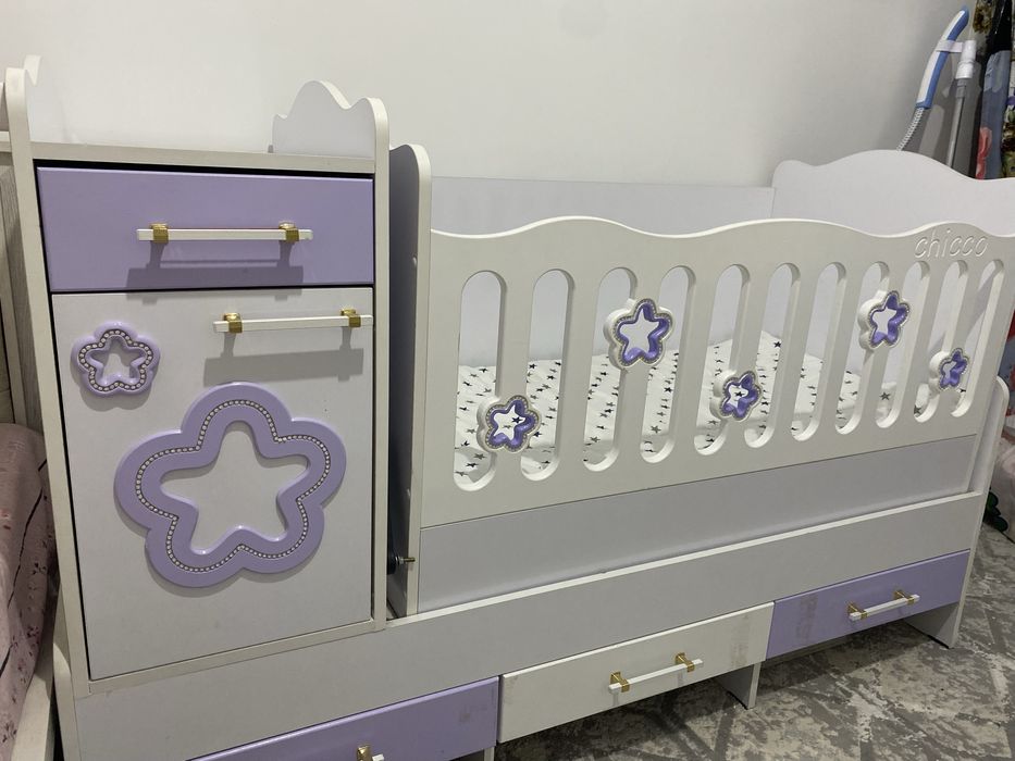 Продаётся детская кроватка трансформер