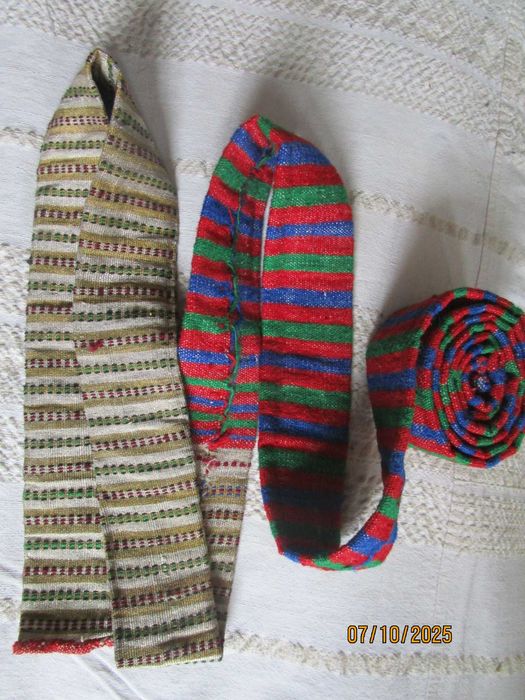 Автентичен сърмен колан за кюстендилска празнична носия