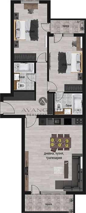 Продава се Тристаен апартамент в Пловдив, Център - 112 кв.м за 1875 €/кв.м - Снимка #13