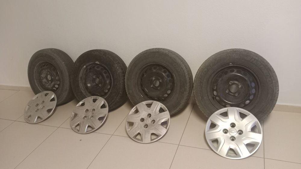 Шины диски калпактарымен комплект
