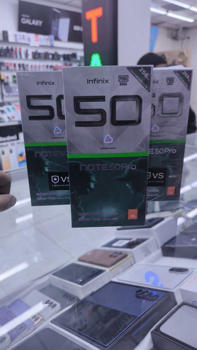 infinix note 50pro 24/256 qora yangi