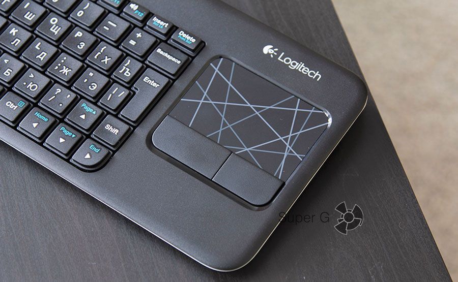 Беспроводная сенсорная клавиатура Logitech K400r со встроенным Multi-T