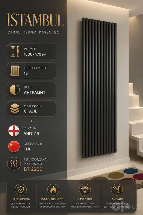 Дизайнерские радиаторы Dizaynerskiy radiator Skladdan radiator OPTOM