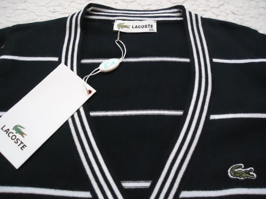 Jacheta dama nasturi cardigan pulover bleumarin dungi albe 100% bumbac