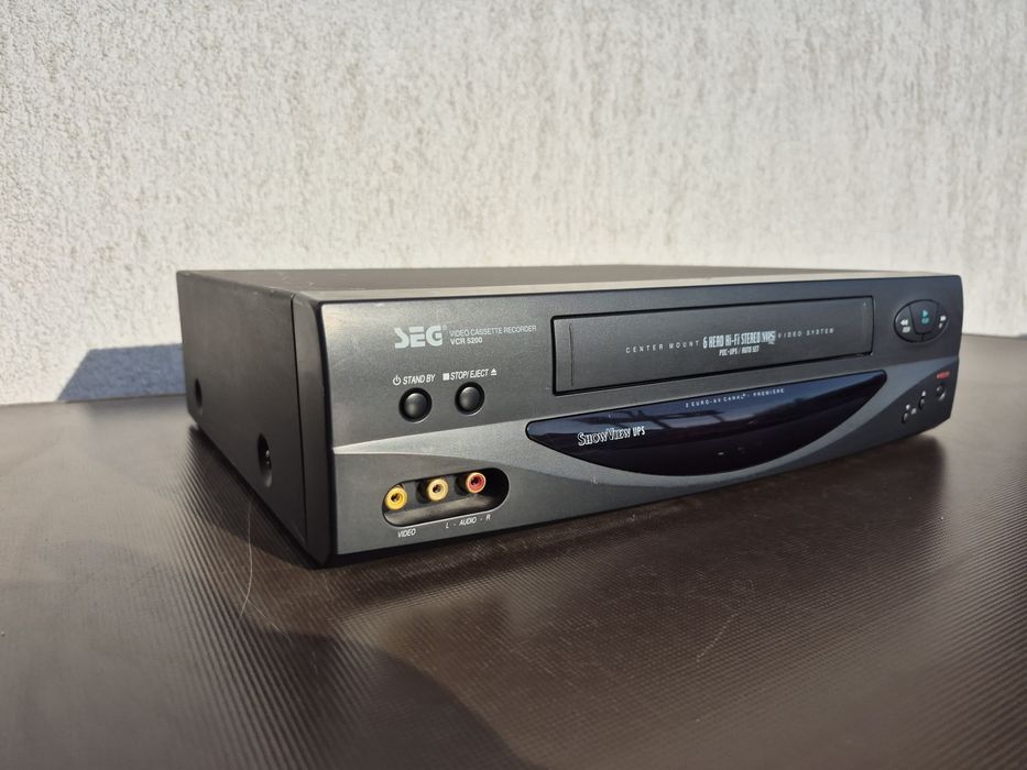 Vând video casette recorder marca SEG model VCR-5200,fabricat made in Europe 

- Turbo timer

- Digital Studio Picture Control 

-