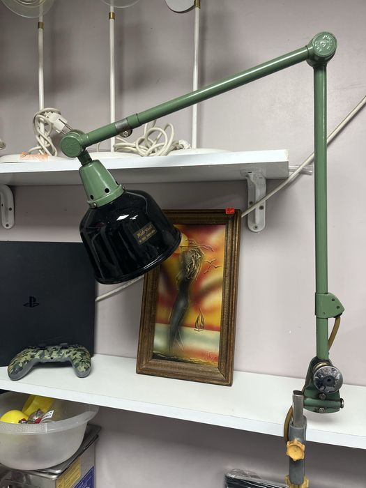 Работна лампа от 50-те години на миналия век от Кърт Фишер за Midgard